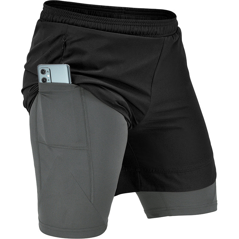 T16 2-in-1 Compression MMA Shorts Image 6