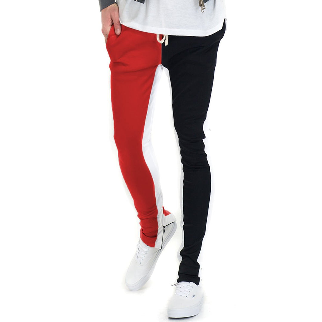 SLICE TRACK PANTS- BK/RED Image 2