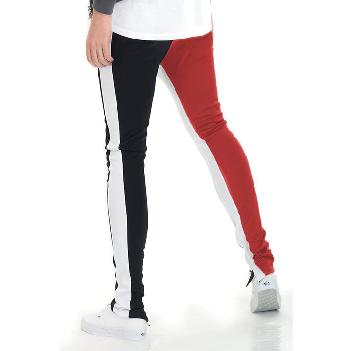 SLICE TRACK PANTS- BK/RED Image 3