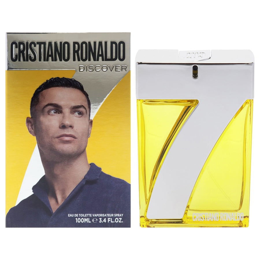 Cristiano Ronaldo CR7 Discover by Cristiano Ronaldo for Men - 3.4 oz EDT Spray Image 1