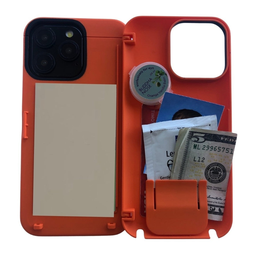 iPhone 12 Pro Max wallet / storage phone case Image 1