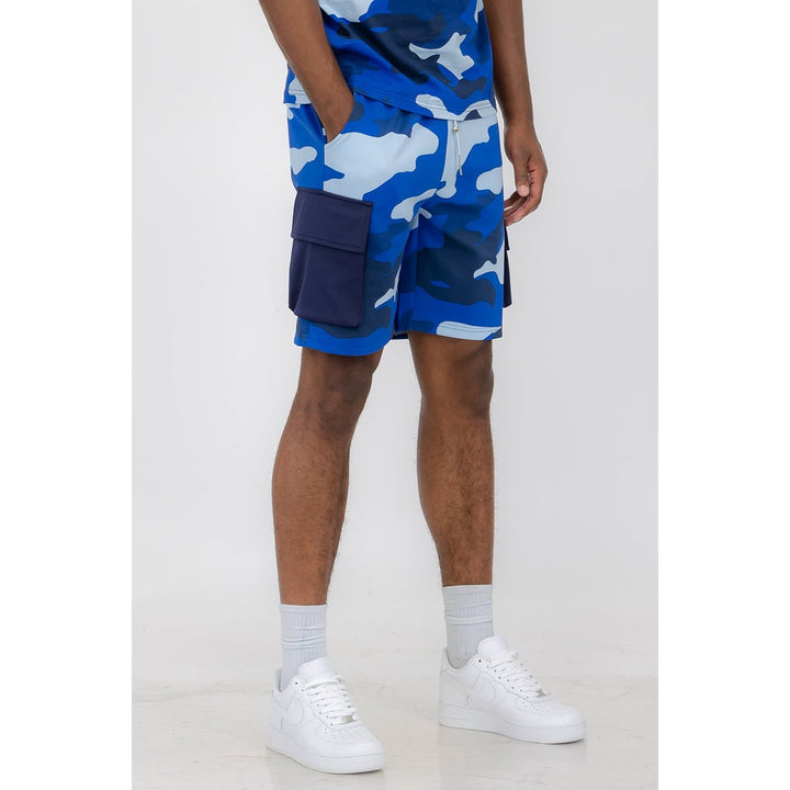 Full Camo Toggle Shorts Image 1