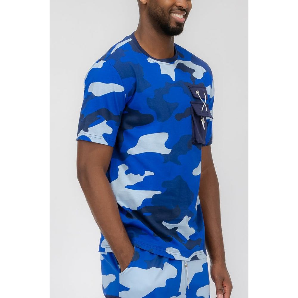 Full Camo Toggle Tshirt Image 2