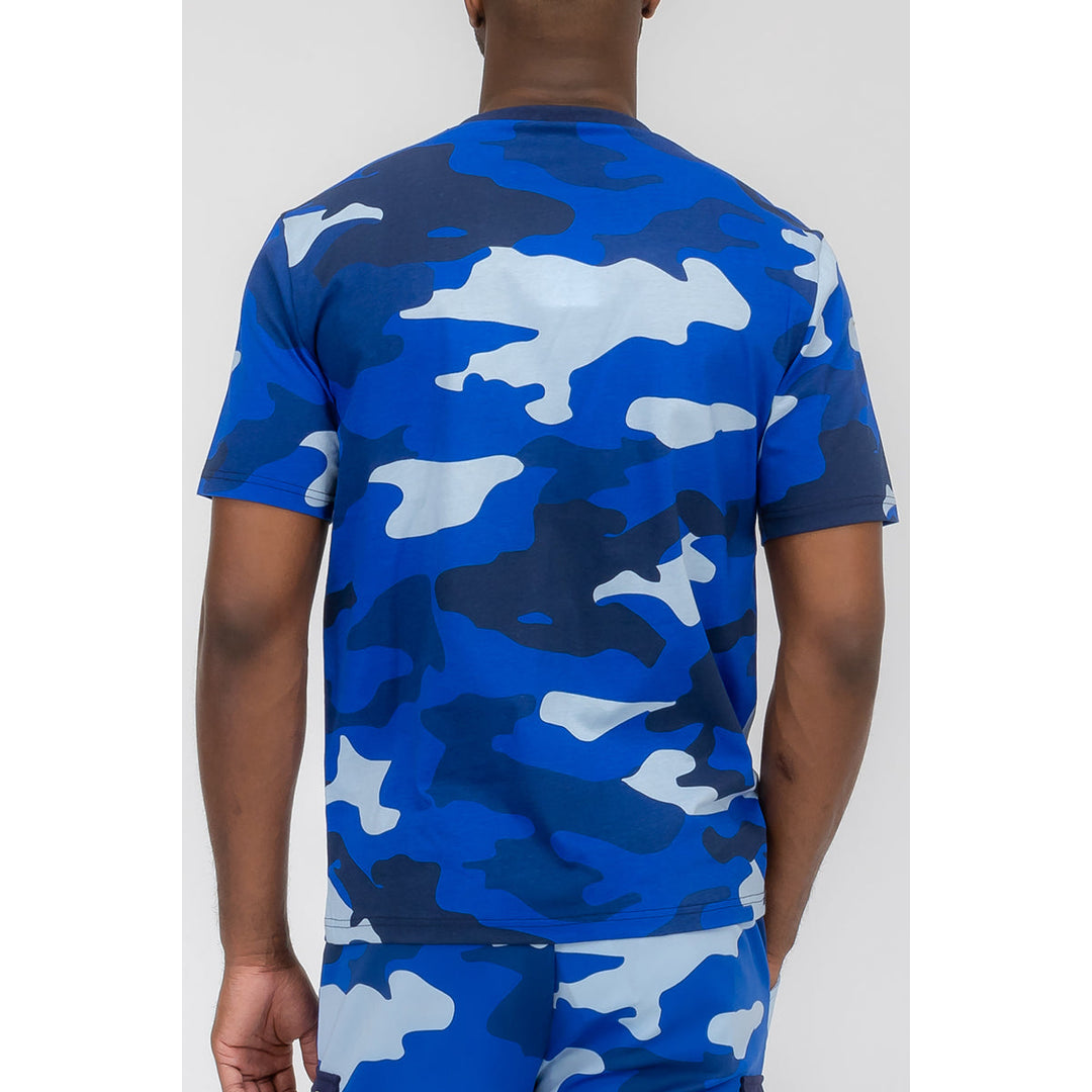 Full Camo Toggle Tshirt Image 3