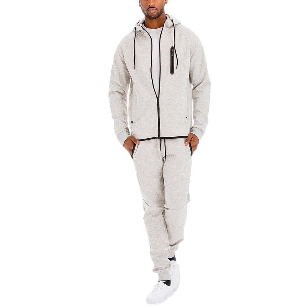 Dyanimc Tech Fleece Track Jacket Jogger Suit Image 2