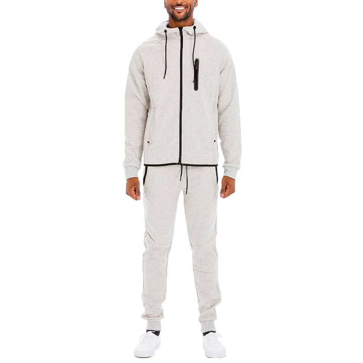 Dyanimc Tech Fleece Track Jacket Jogger Suit Image 3