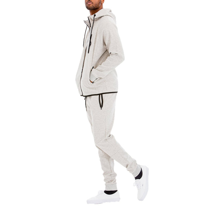 Dyanimc Tech Fleece Track Jacket Jogger Suit Image 4