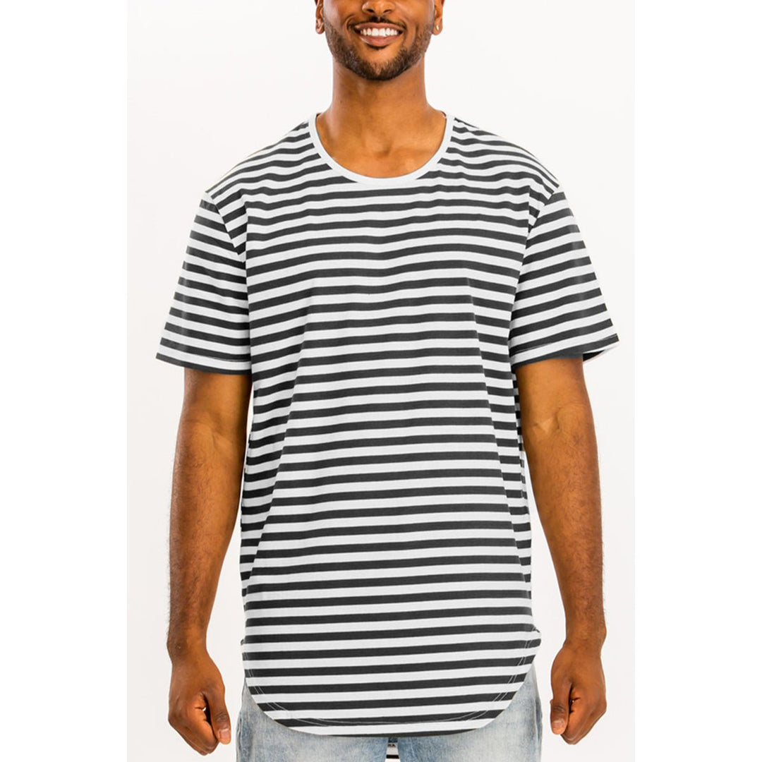 Edwin Striped Tee Image 7