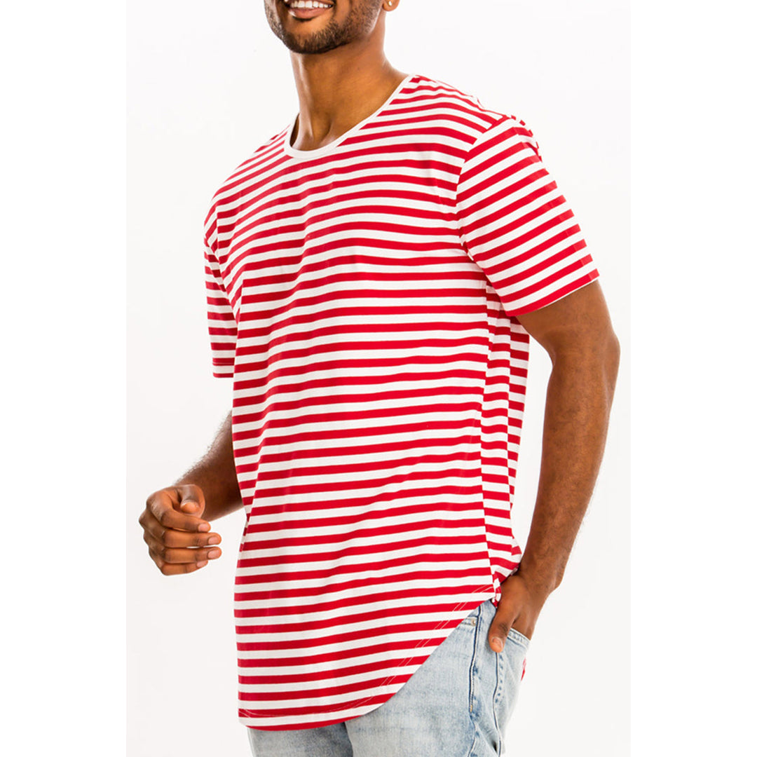 Edwin Striped Tee Image 9