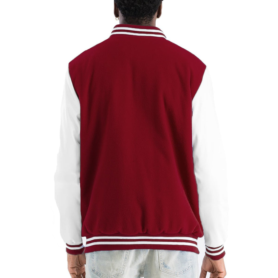 Melton Letterman Jacket Image 2