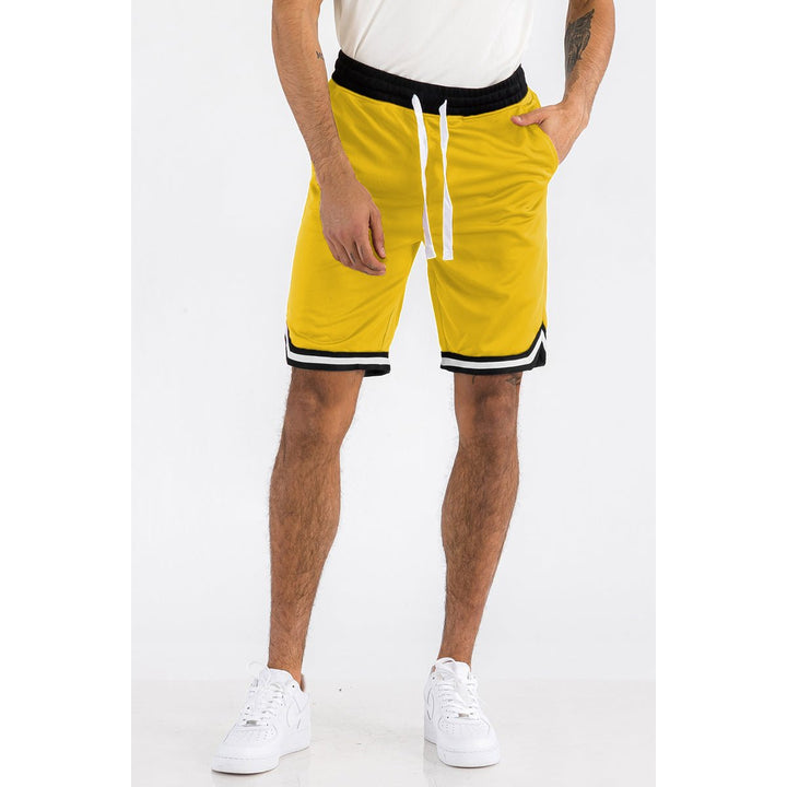 Mens Striped Basketball Active Jordan Shorts Image 10