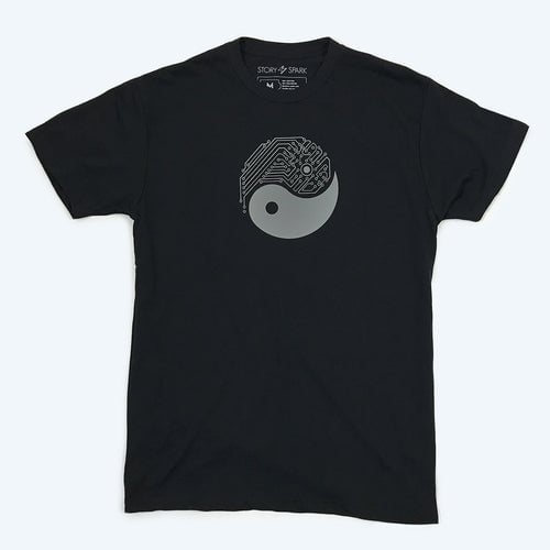 Yin Yang Tech T-Shirt Image 1