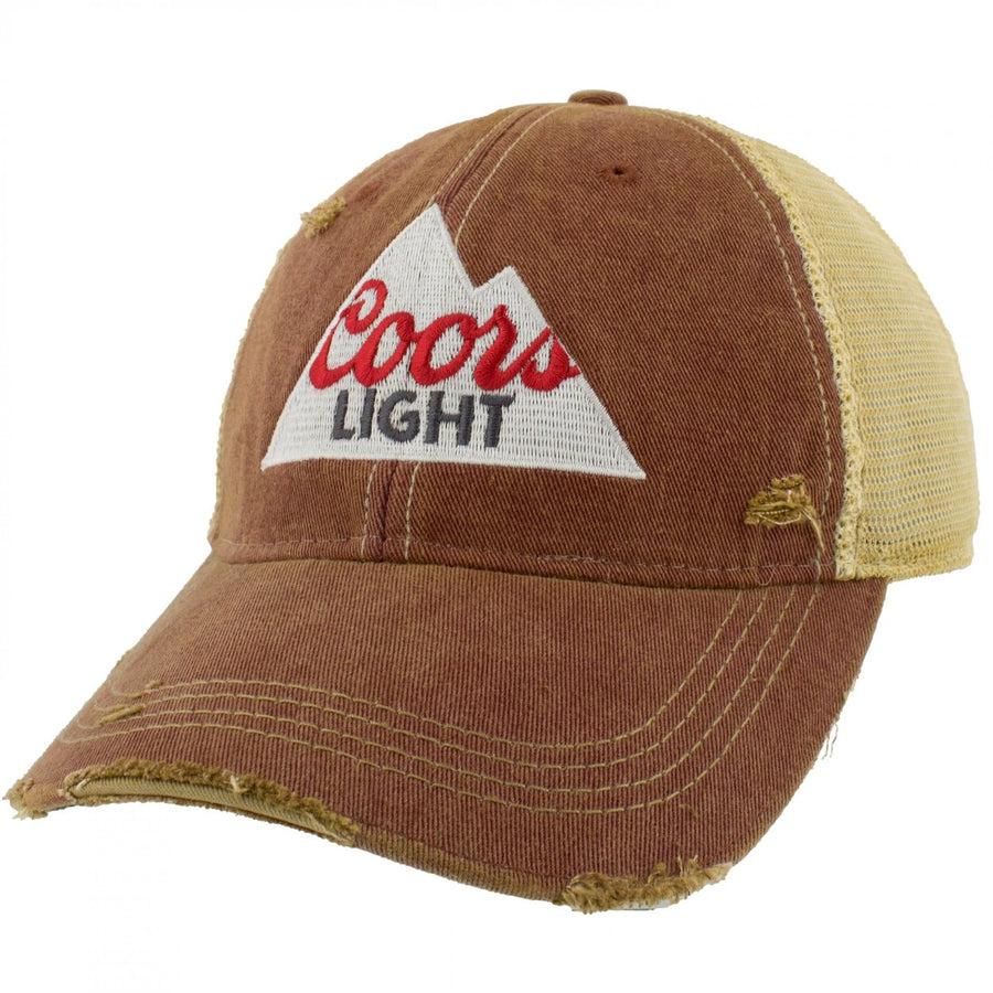 Coors Light Logo Red Colorway Trucker Hat Image 1