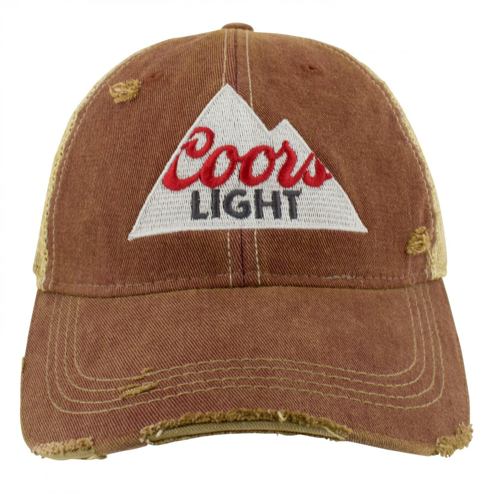 Coors Light Logo Red Colorway Trucker Hat Image 2