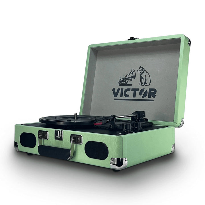 Victor Metro Plus Portable Dual Bluetooth Suitcase Turntable Image 9