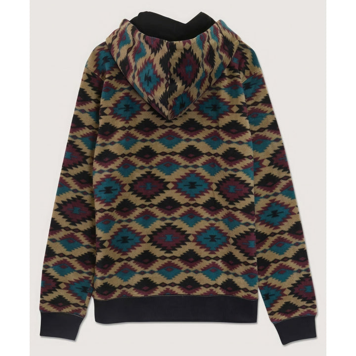 Aztec Diamond Print Hoodie Image 2