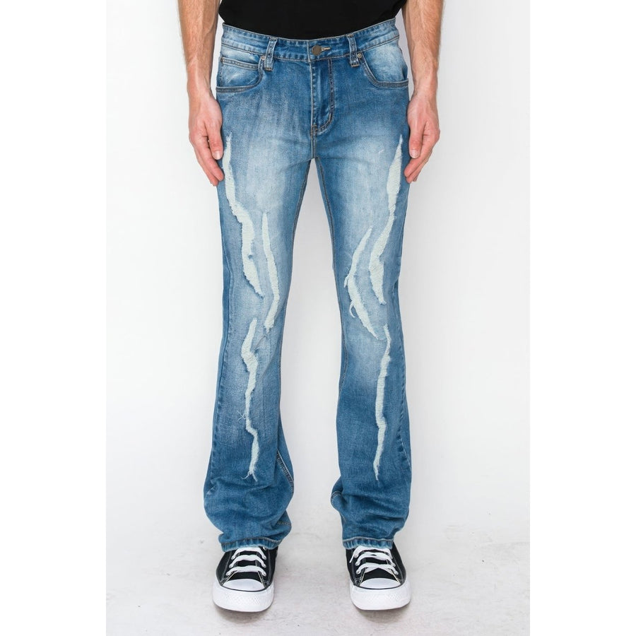 Bootcut Denim Jeans Image 1