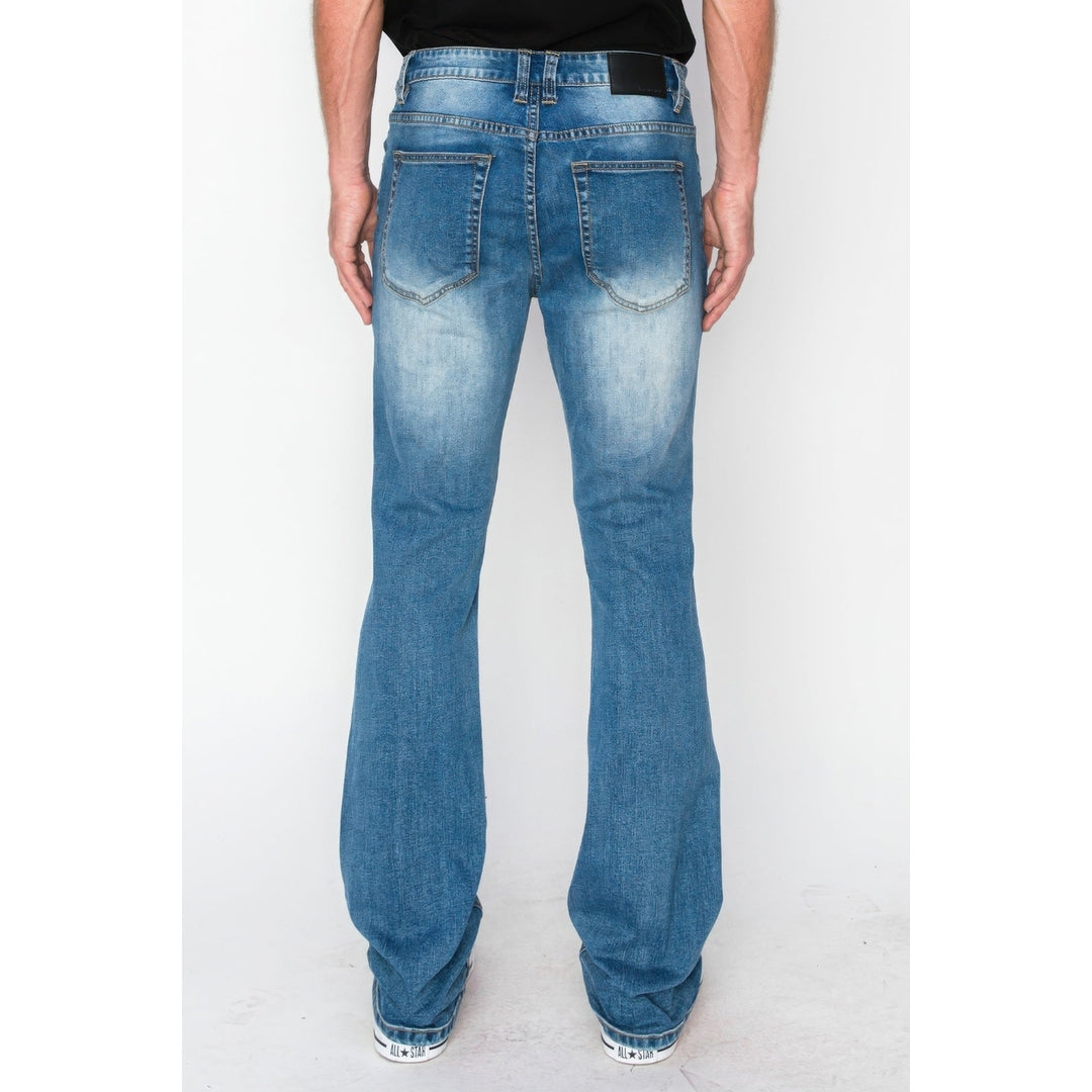 Bootcut Denim Jeans Image 4