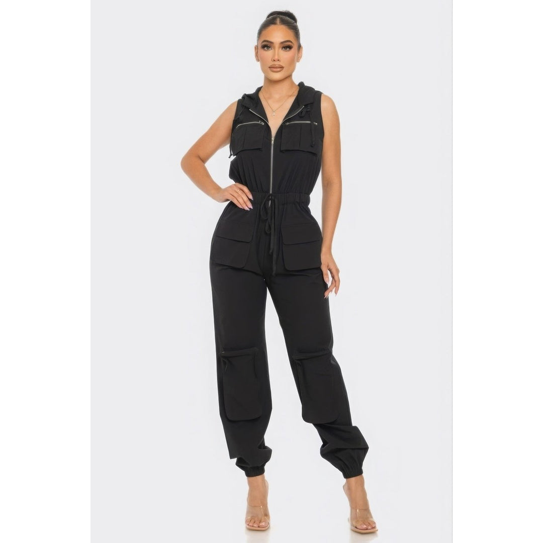 Cargo Jumpsuit Image 2