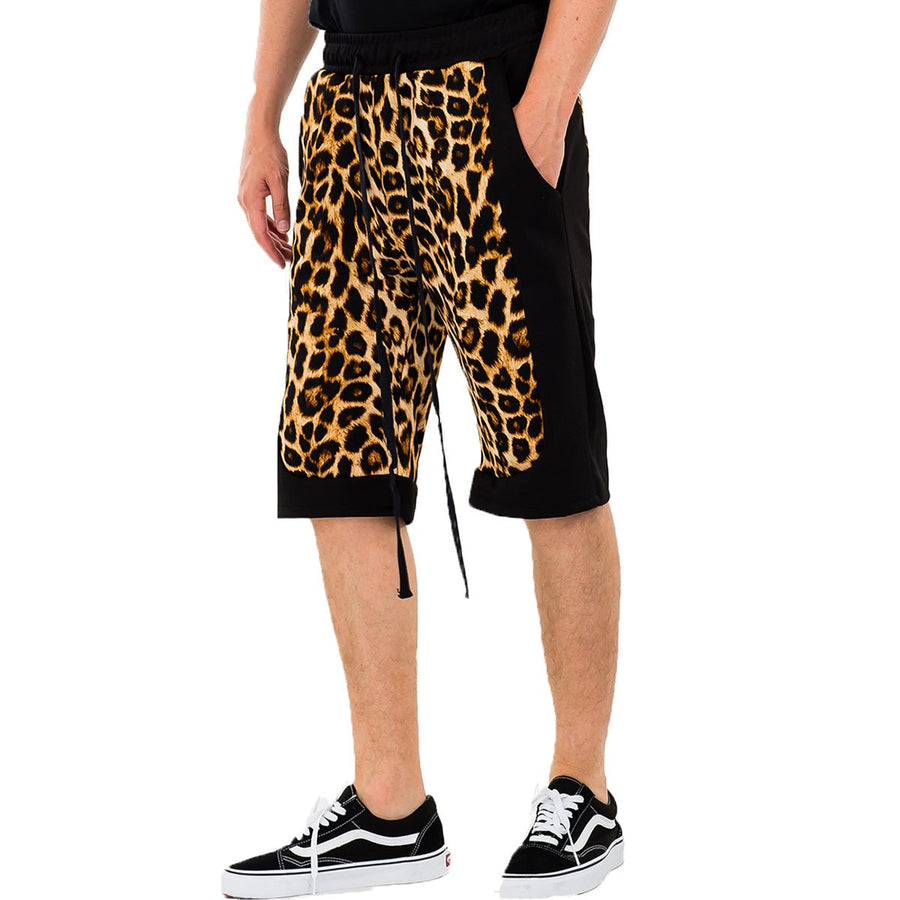 Cheetah Block Shorts Image 1