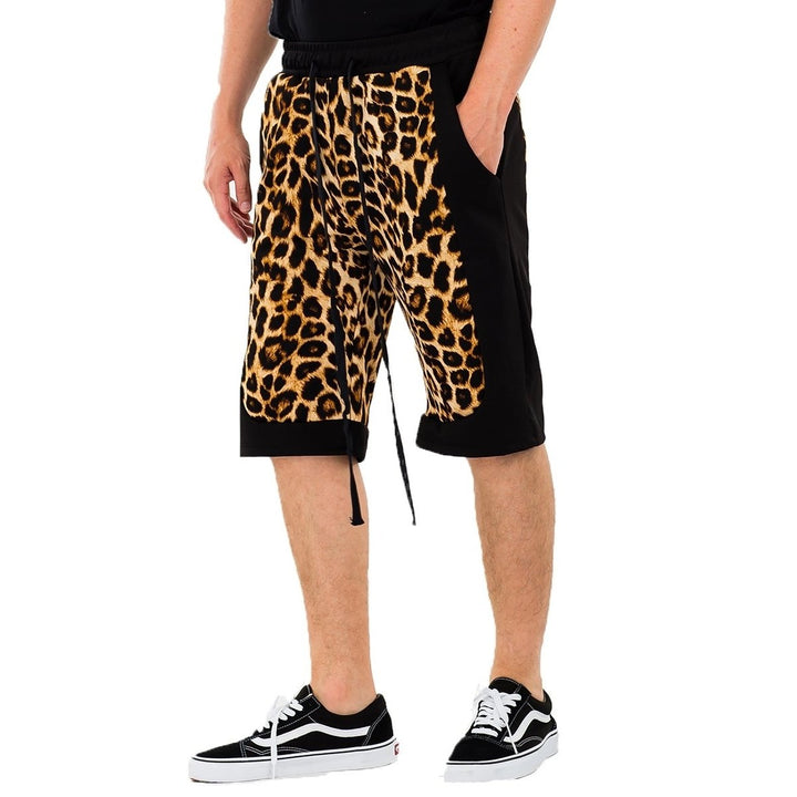 Cheetah Block Shorts Image 4