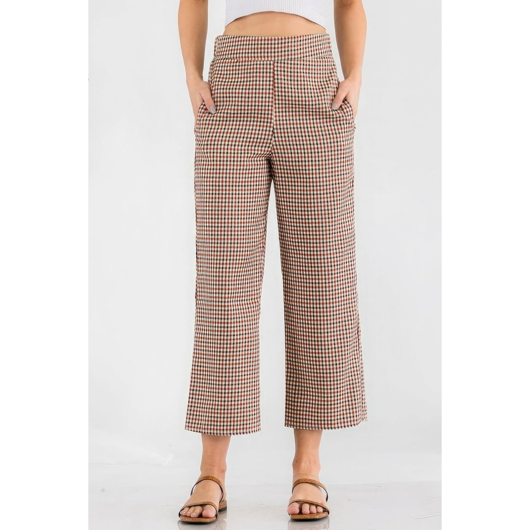 Chic High Waisted Pants Image 1