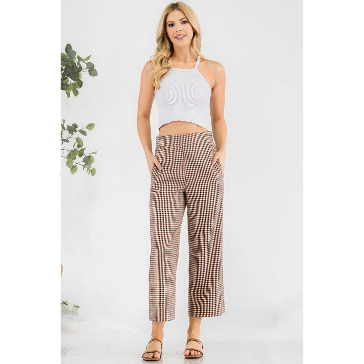 Chic High Waisted Pants Image 2