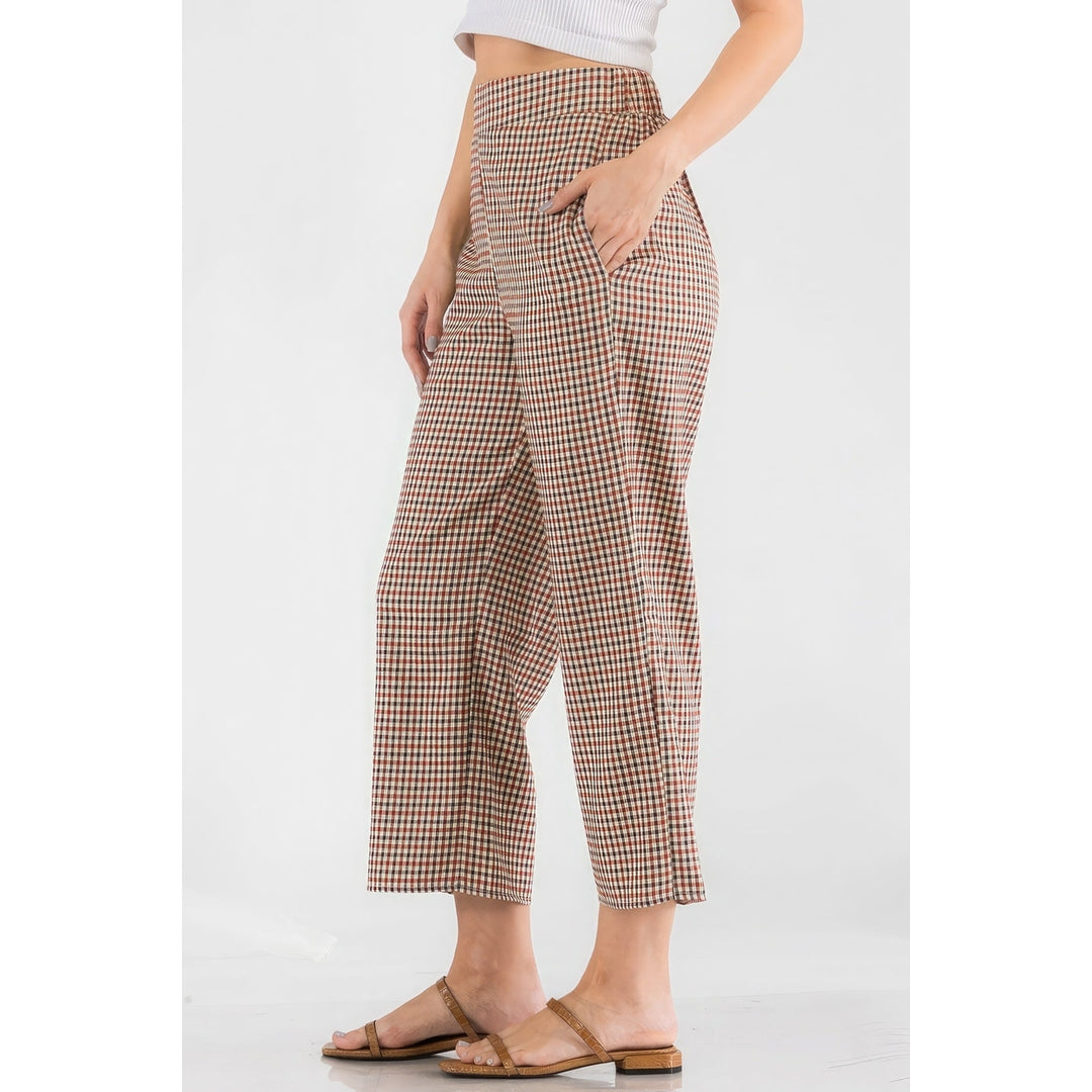 Chic High Waisted Pants Image 3