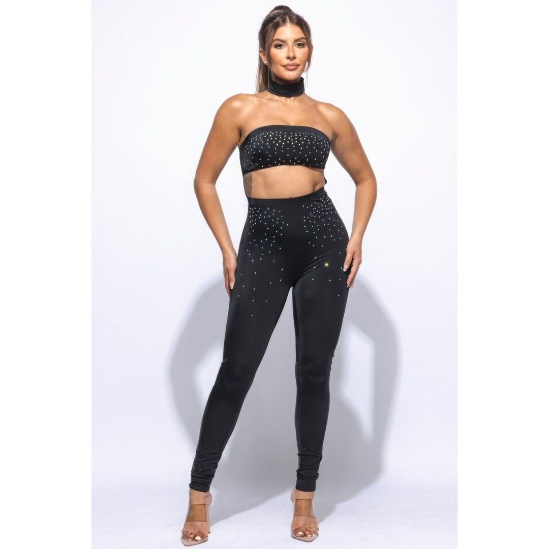 Chocker Tube Jumpsuit Image 1