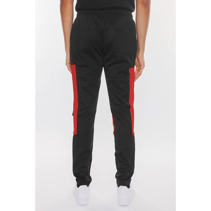 COLOR BLOCK CARGO TRACK PANTS Image 3