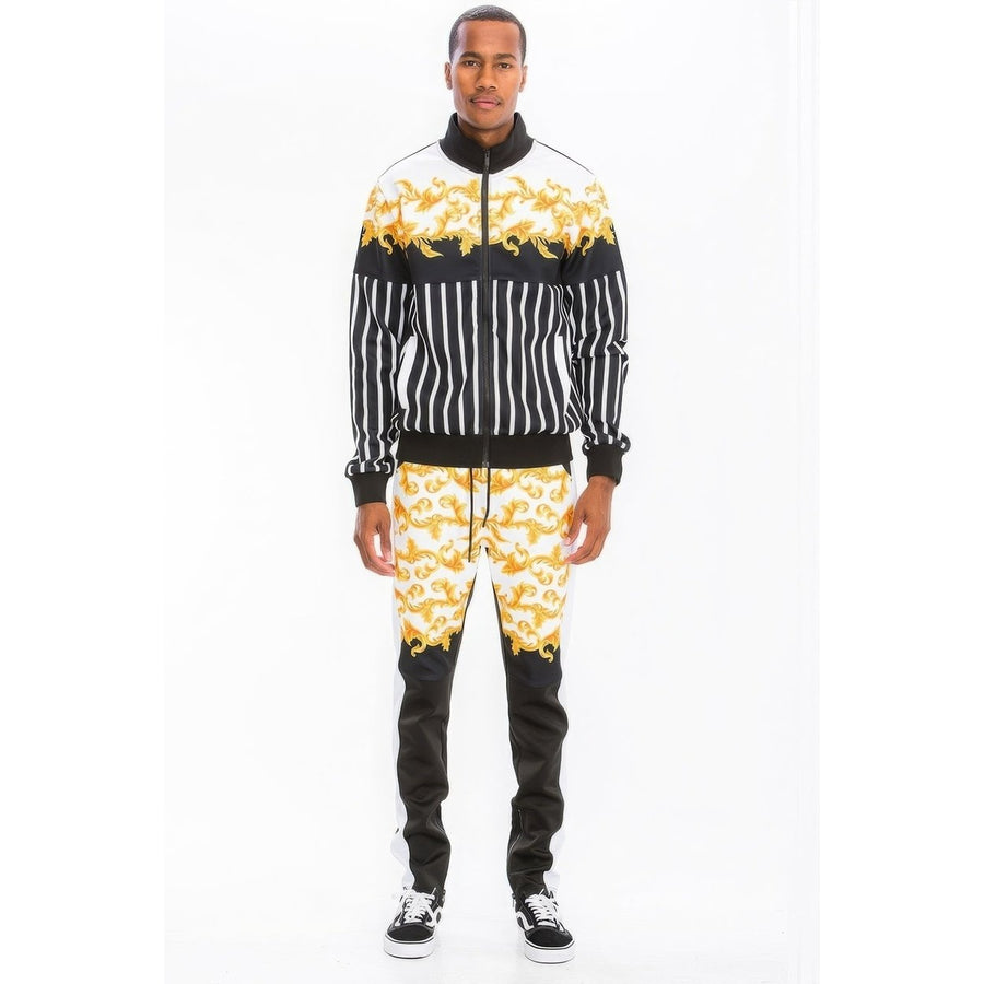 Digital Print Track Set Sweatsuit Image 1