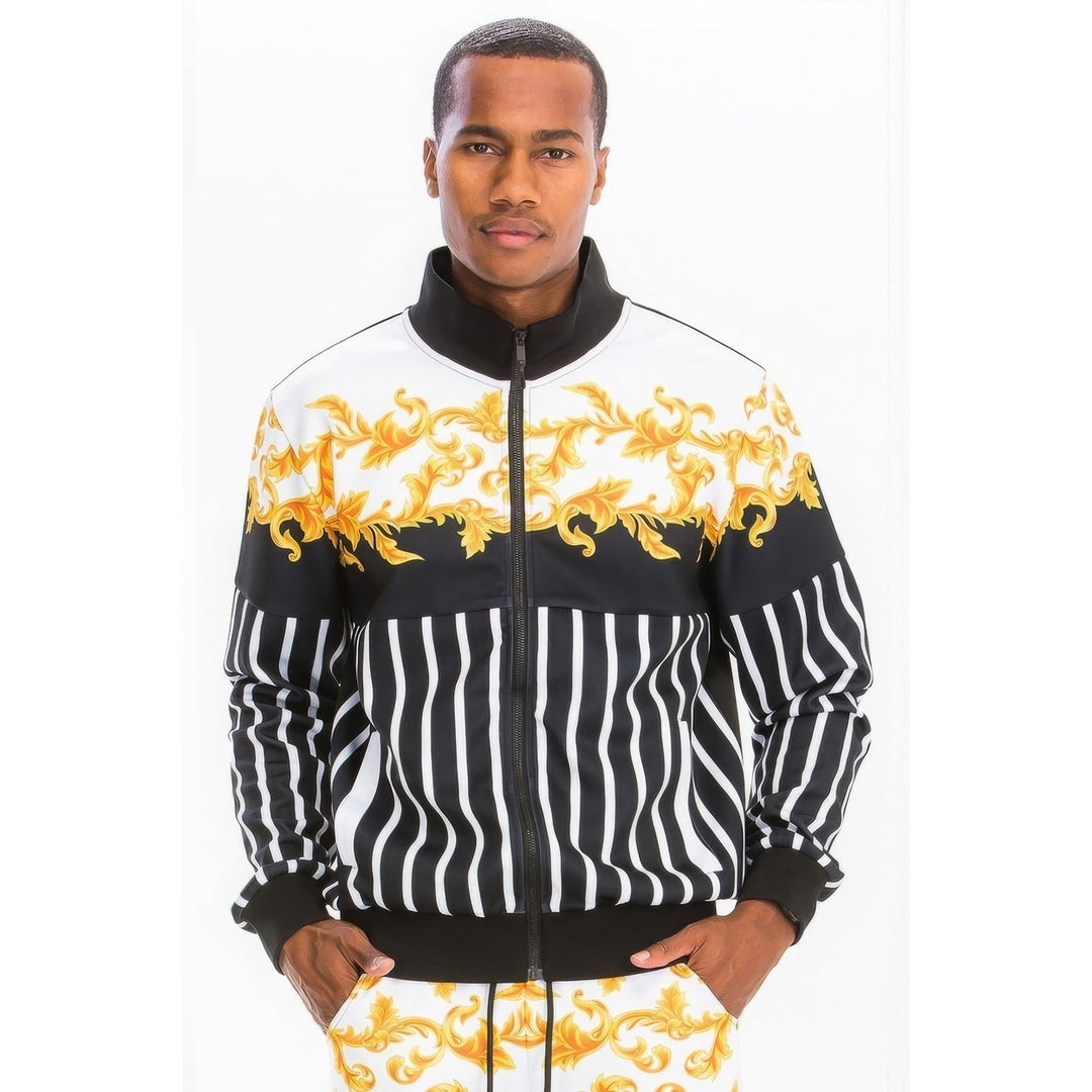 Digital Print Track Set Sweatsuit Image 3