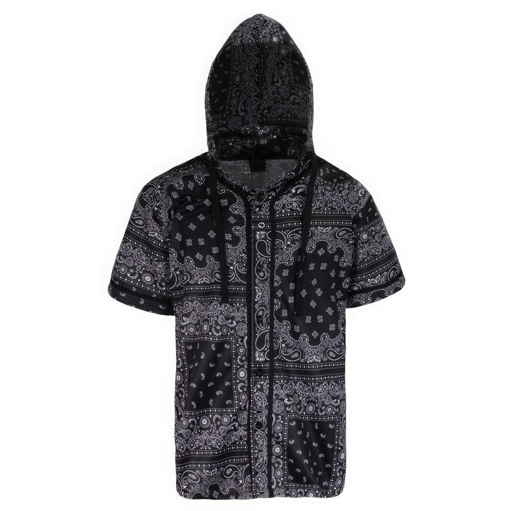 Hooded Bandana Baseball Jersey Image 1