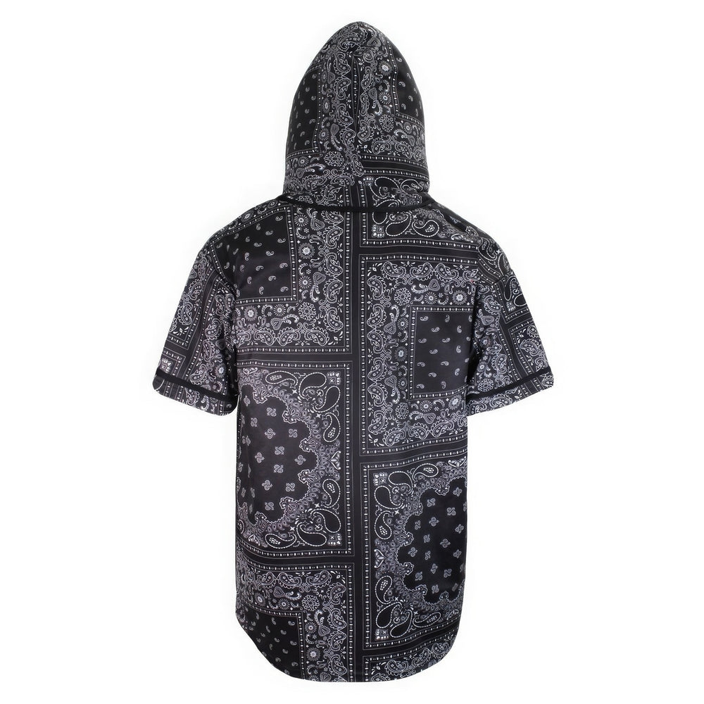 Hooded Bandana Baseball Jersey Image 2