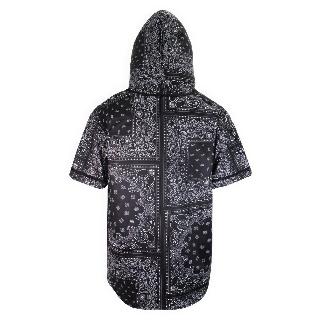 Hooded Bandana Baseball Jersey Image 2