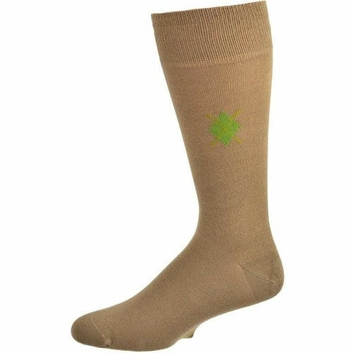 Mens Argyle Crew Socks Image 2