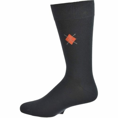 Mens Argyle Crew Socks Image 1