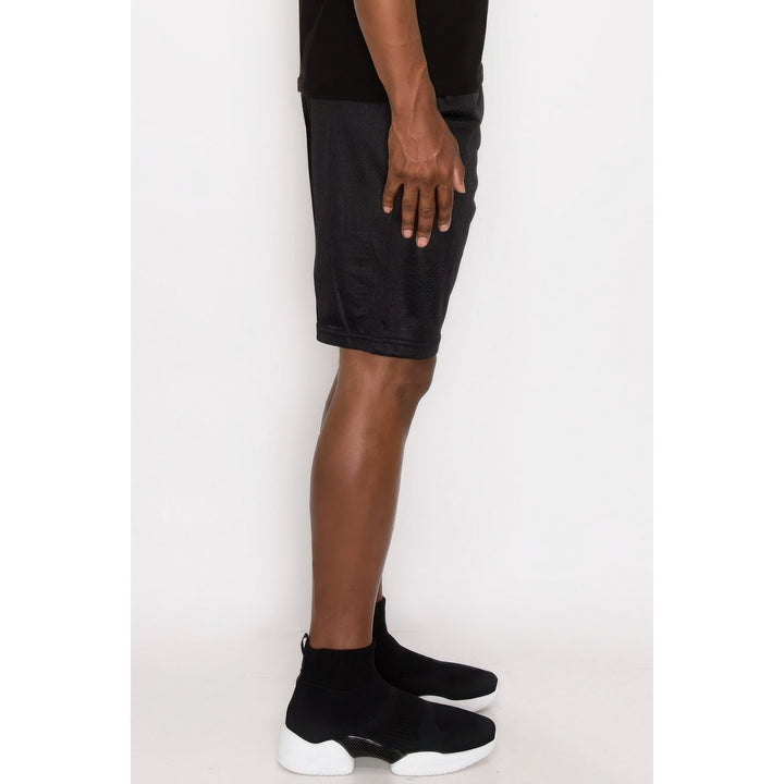 Men Mesh Basketball Shorts Image 3