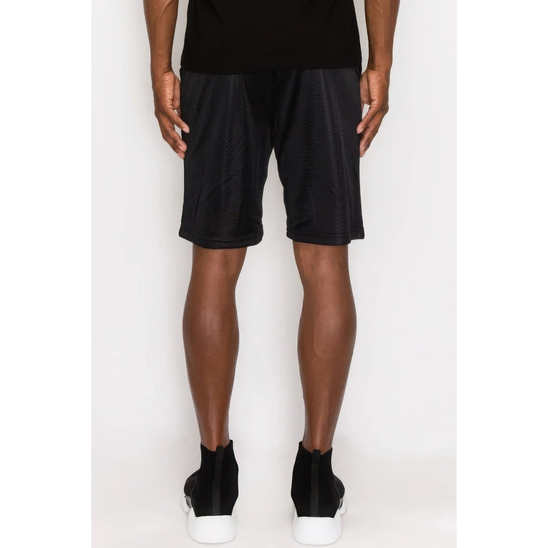 Men Mesh Basketball Shorts Image 4