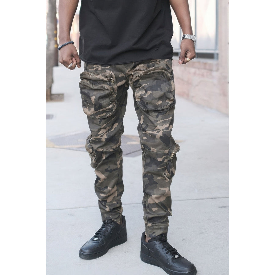 Mens Tactical Jogger Pants Image 1