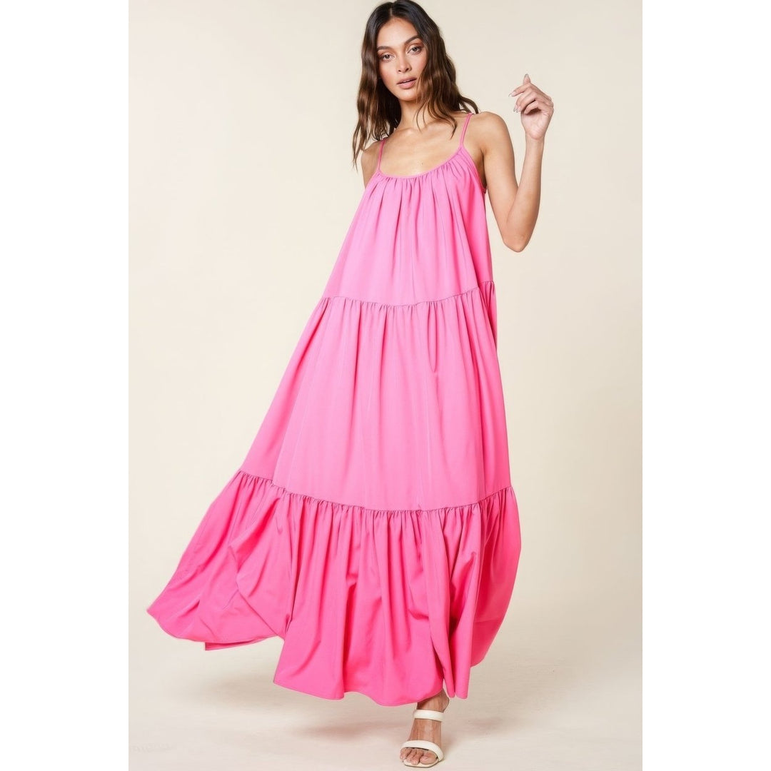 Maxi Sun Dress With Pockets Image 2