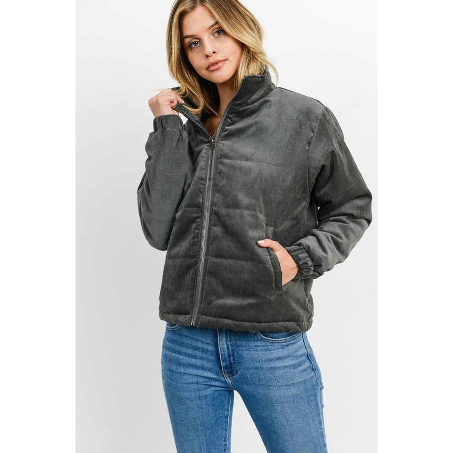 Puffy Long Sleeves Jacket Image 1