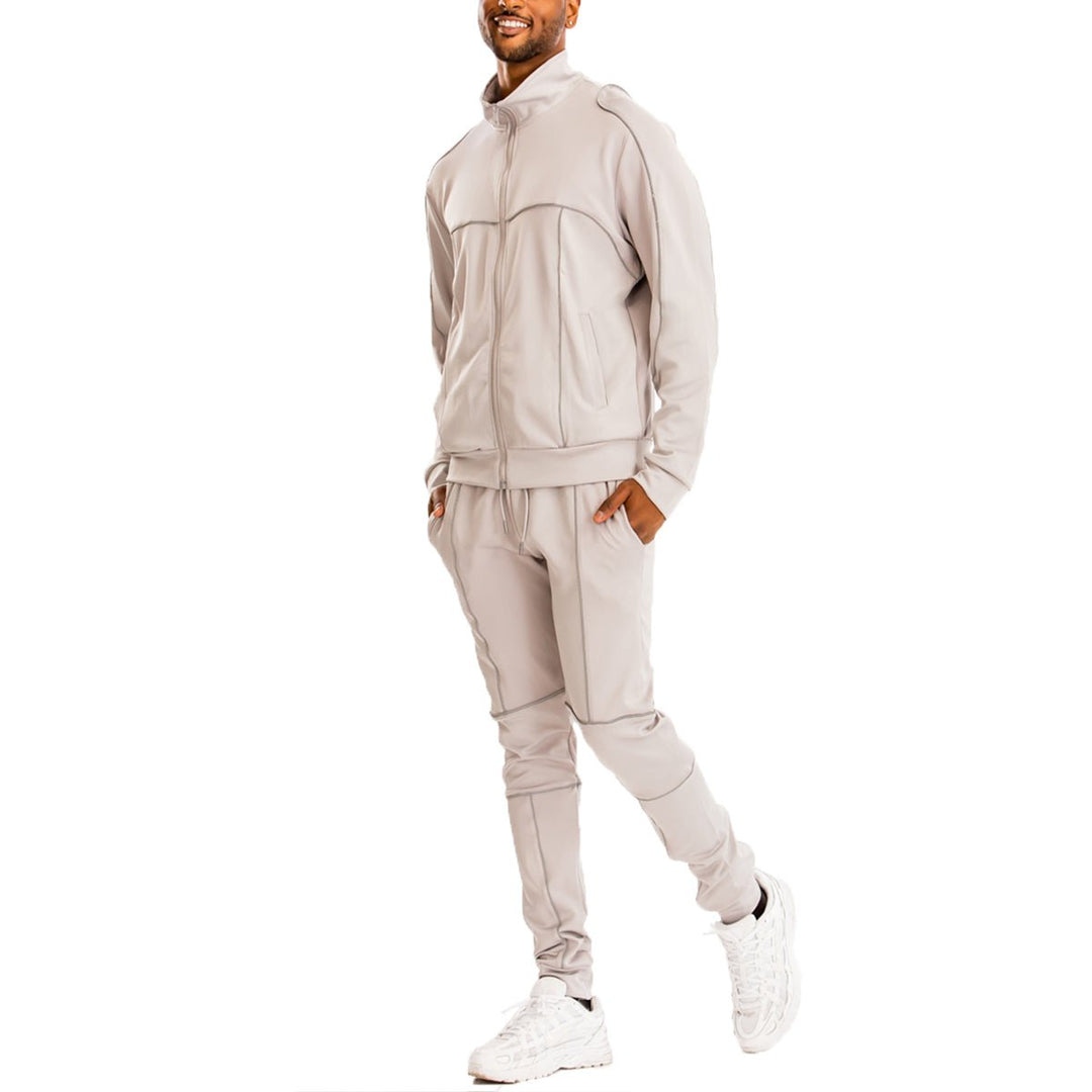 Reflective Piping Detailed Track Suit Image 1