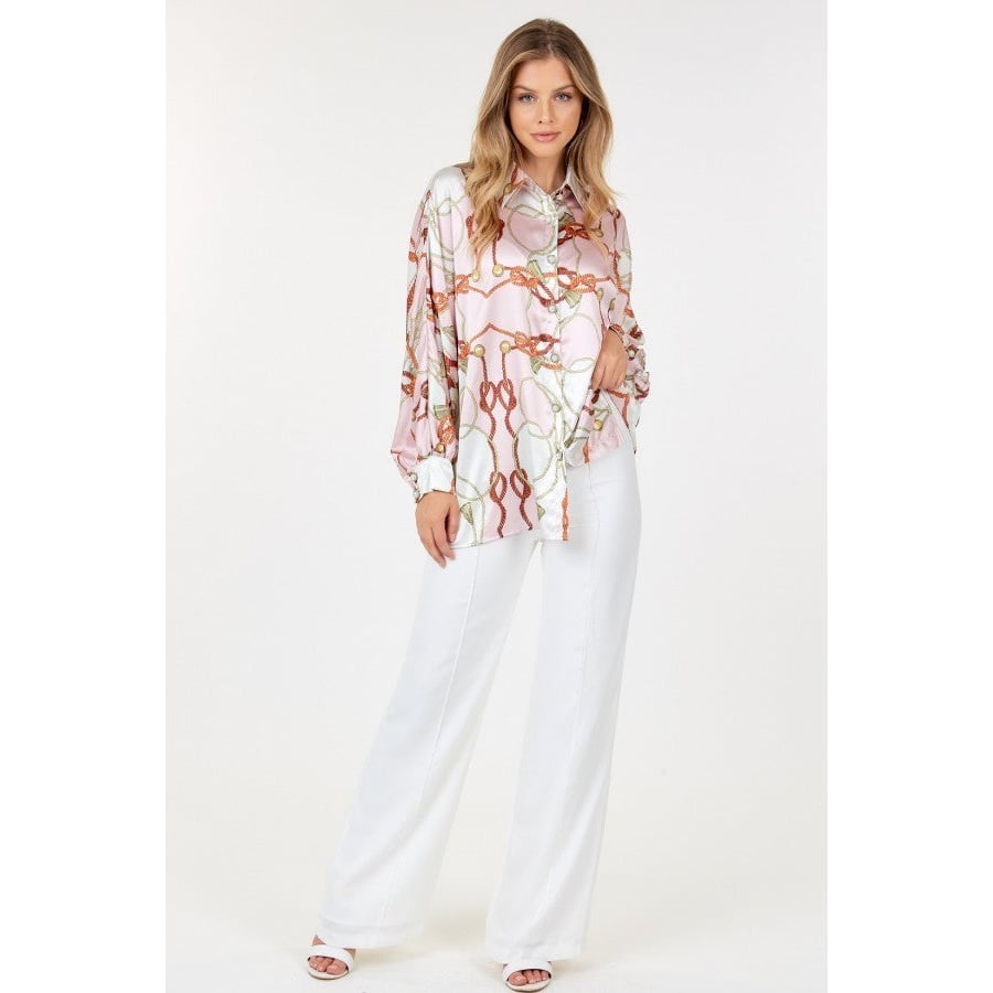 Seamed Wide Leg Palazzo Pants Image 1