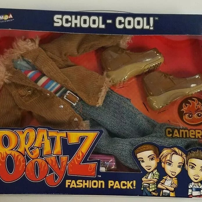 6 Pack Full Collection Bratz Boyz Doll Fashion Pack Clothes with Shoes Image 6