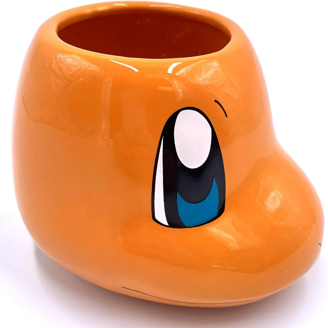 Pokemon Charmander Face Sculpted 20oz Ceramic Mug Image 2