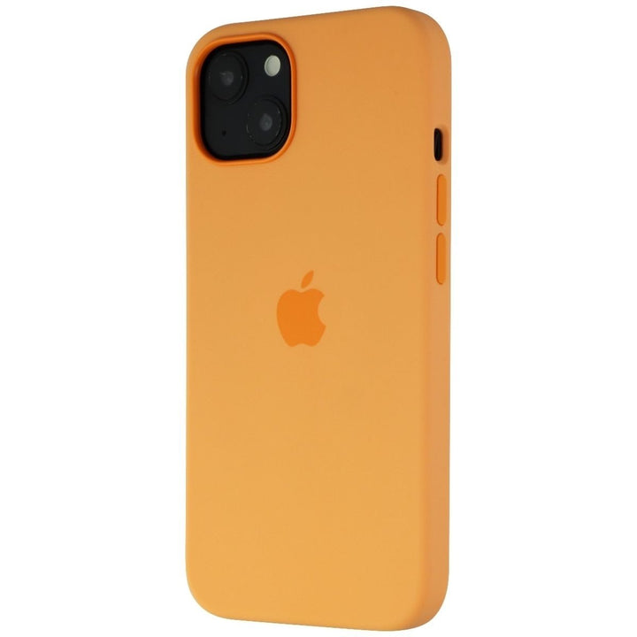 Apple Silicone Case For Magsafe for Apple iPhone 13 - Marigold Image 1