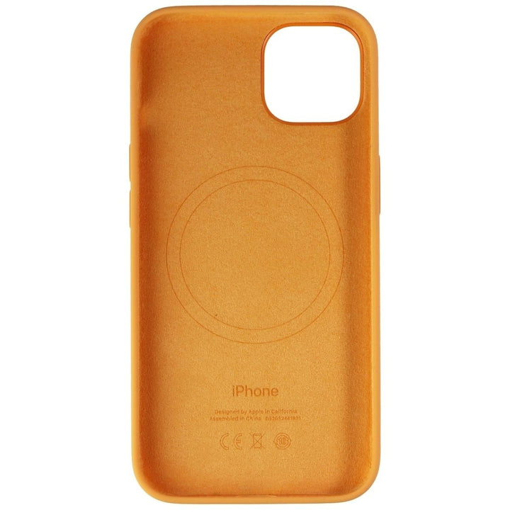 Apple Silicone Case For Magsafe for Apple iPhone 13 - Marigold Image 3