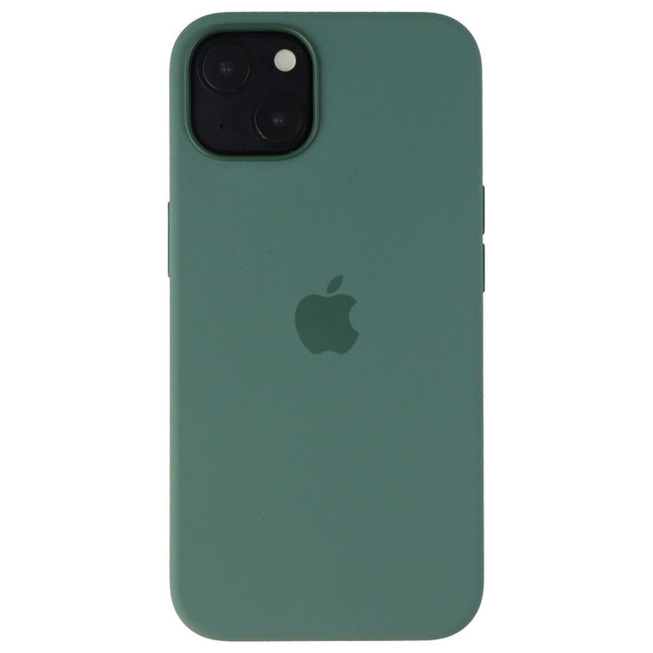 Apple Silicone Case for MagSafe for Apple iPhone 13 - Eucalyptus Green Image 2