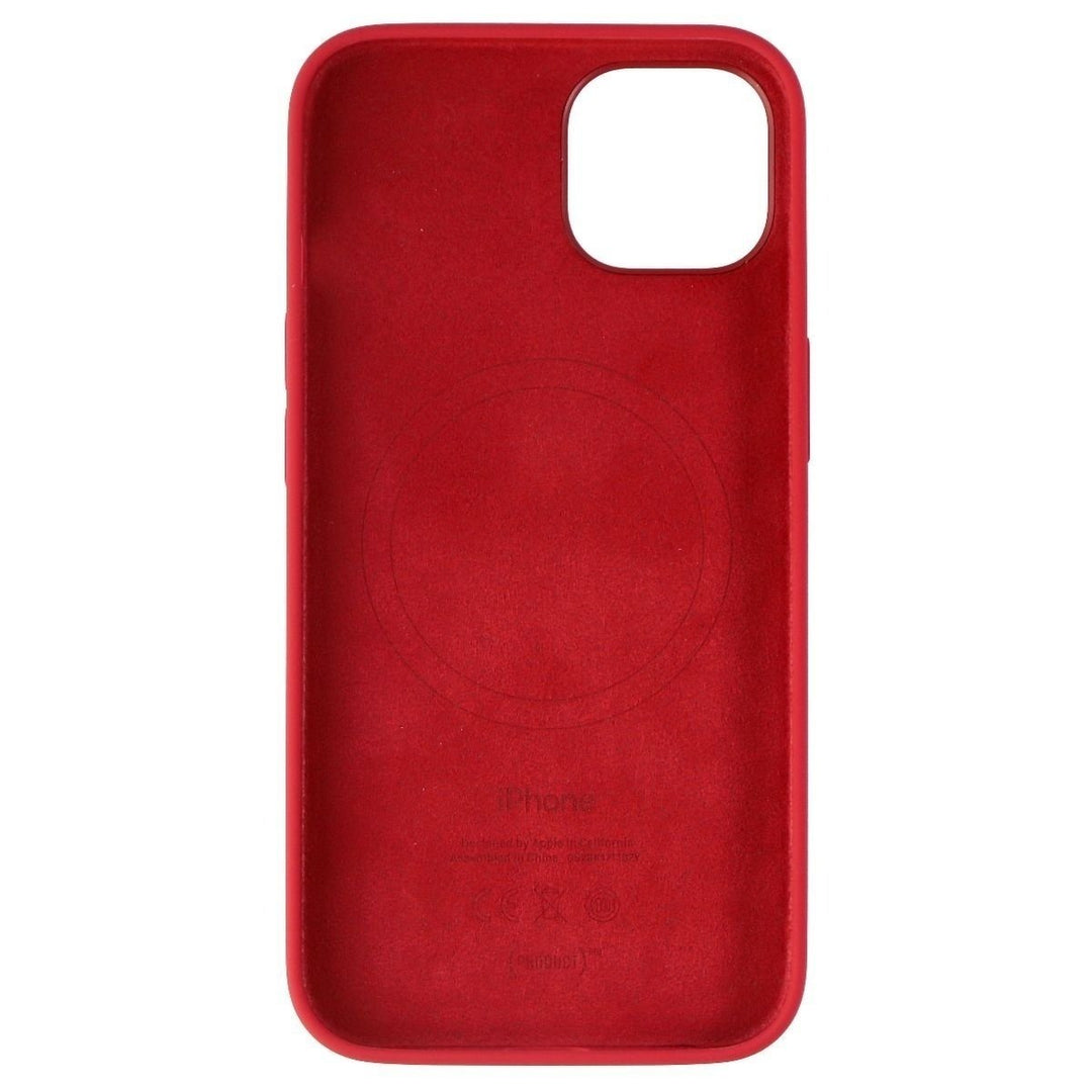 Apple Silicone Case for MagSafe for iPhone 13 - (Product) RED Image 3